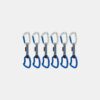 Crag Keylock 10 cm Indicator 6er-Pack Expressschlingen Crag Keylock 10 cm Indicator 6er-Pack Expressschlingen