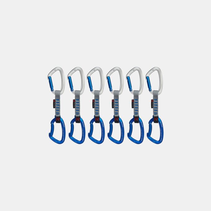 Crag Keylock 10 cm Indicator 6er-Pack Expressschlingen Crag Keylock 10 cm Indicator 6er-Pack Expressschlingen