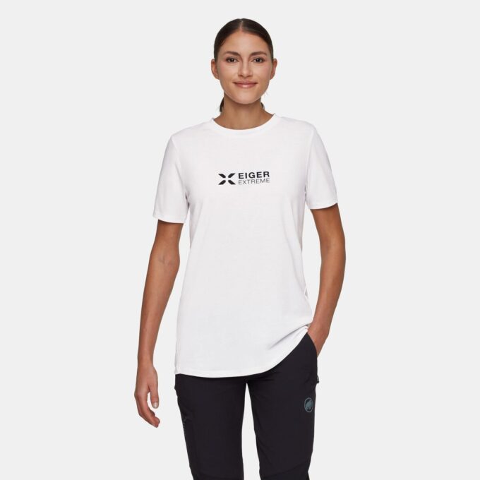 Eiger Logo T-Shirt Damen