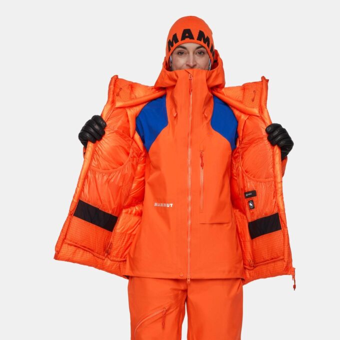 Eiger Nordwand Advanced Daunenjacke mit Kapuze für Damen