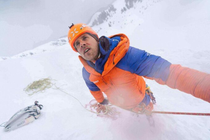 Eiger Nordwand Advanced Daunenjacke mit Kapuze für Herren