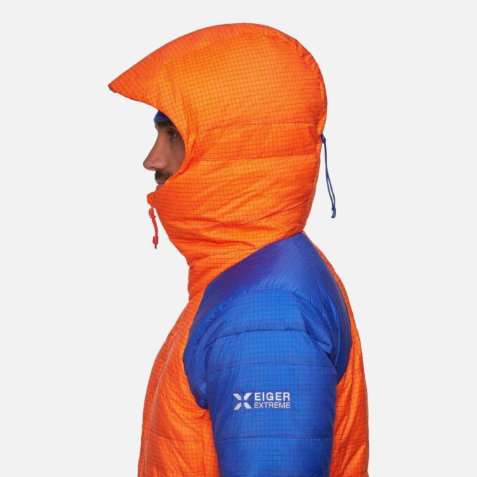 Eiger Nordwand Advanced Daunenjacke mit Kapuze für Herren