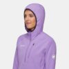 Madris Light ML Half Zip Hoody Damen