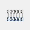 Workhorse Keylock 12 cm 6er-Pack Expressschlingen